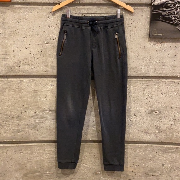 West 49 Large Charcoal Gray Athletic Pant - Picture 3 of 12